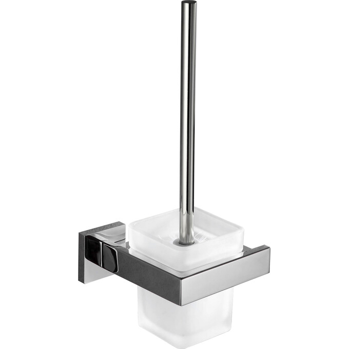 Ершик для унитаза VBI Jupiter Chrome VBI-040610CH (хром, настенный), Цвет производителя: хром, фото 