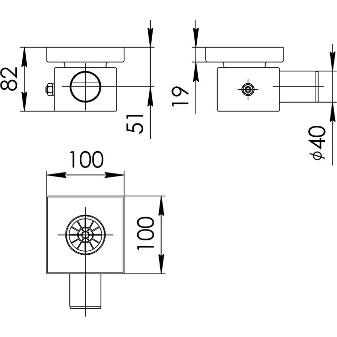 Душевой трап Laris Piano 78000027 (10x10 см), фото 7