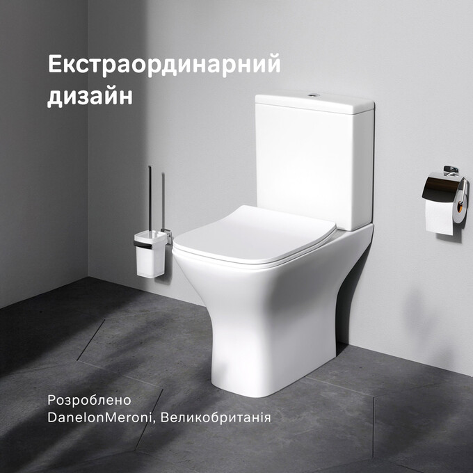 Безободковый унитаз-компакт Am.Pm Gem CGA8601SC (с сиденьем), фото 12