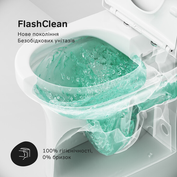 Безободковый унитаз-компакт Am.Pm X-Joy CXA8601SC (с сиденьем), фото 14