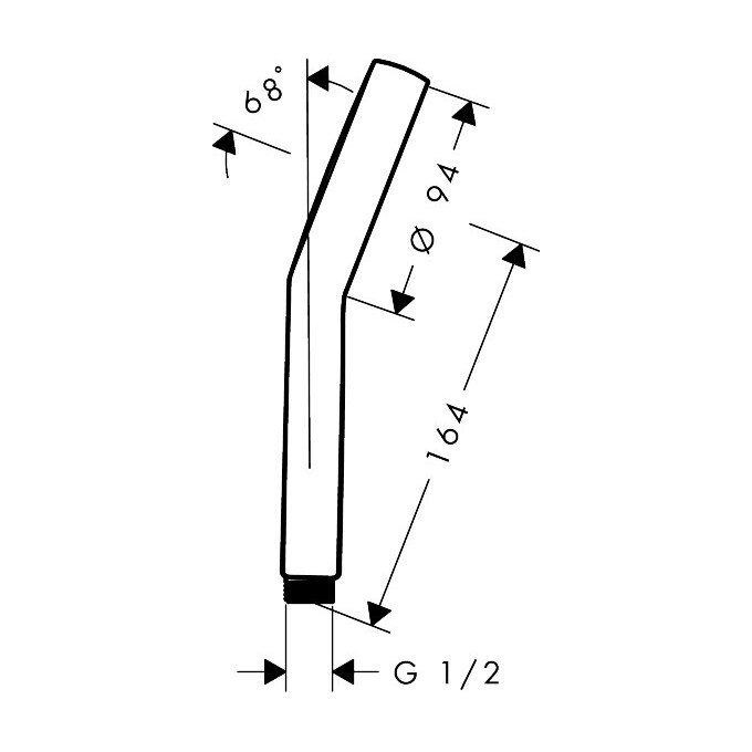 Лейка для душа Hansgrohe Raindance Alive Select S Chrome 28034000 (хром, двухрежимная), Цвет производителя: хром, фото 6