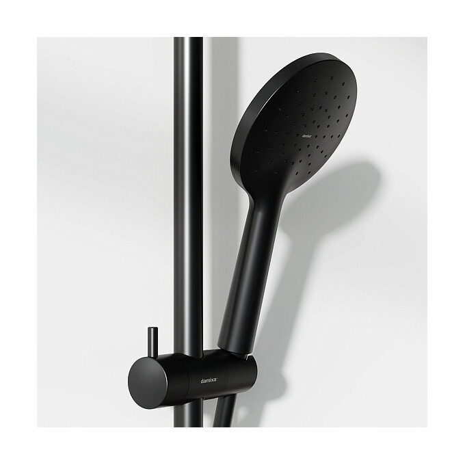 Душевая система Damixa Jupiter Black 977710300 (черная матовая), Цвет производителя: черный матовый, фото 3