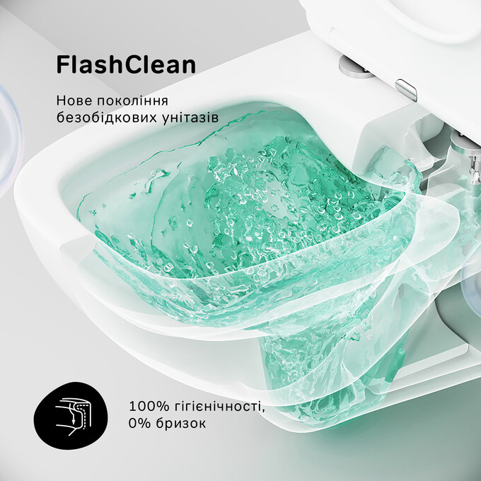 Безободковый подвесной унитаз Am.Pm X-Joy FlashClean CXA1700SC (с сиденьем), фото 11