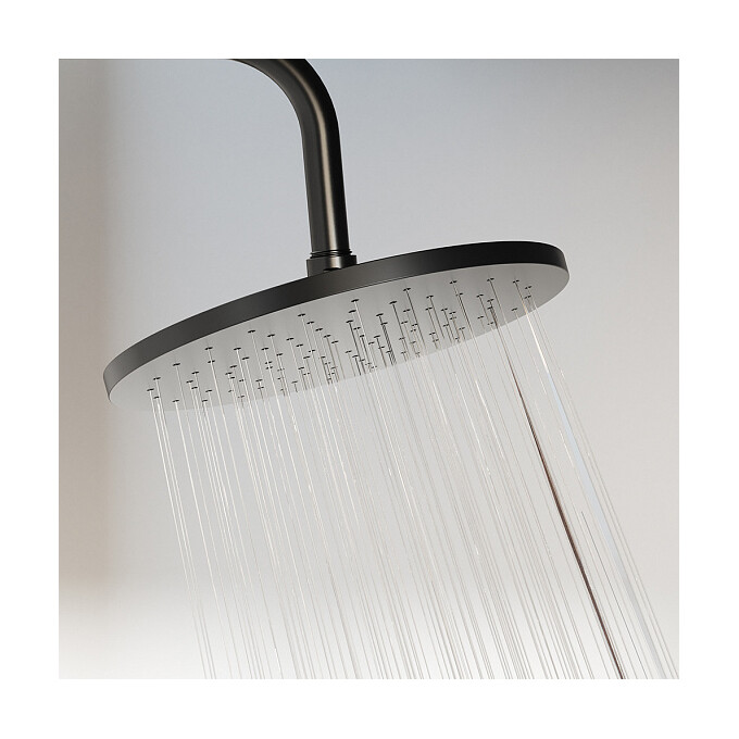 Душевая система Damixa Jupiter Black 977710300 (черная матовая), Цвет производителя: черный матовый, фото 5