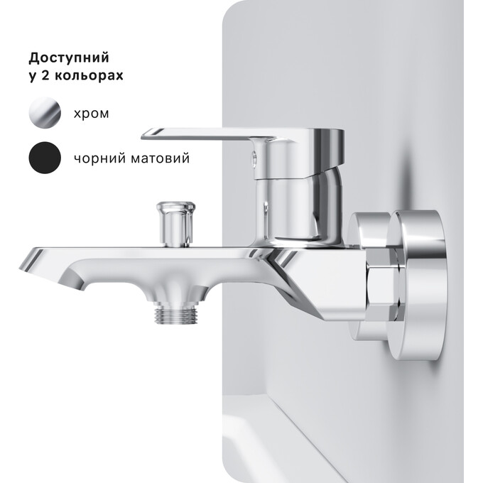 Смеситель для ванны Am.Pm Flash F9H10000 (хром), Цвет производителя: хром, фото 16