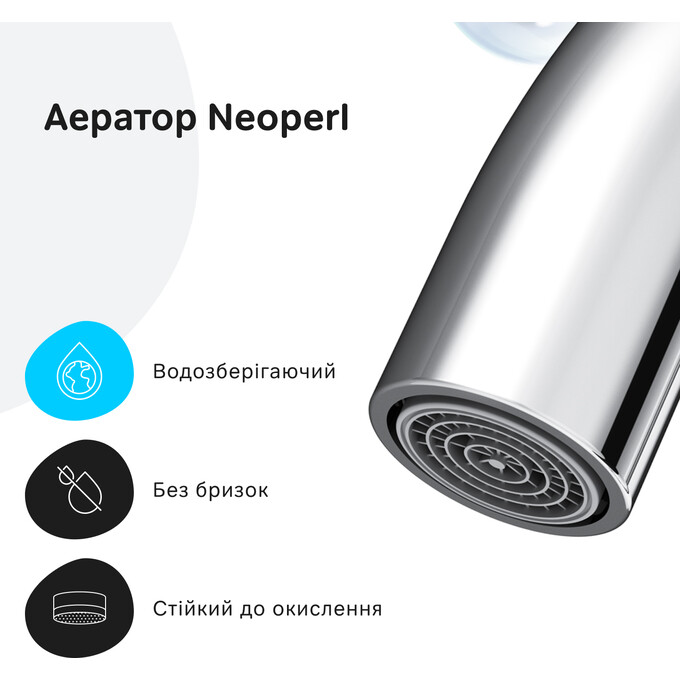 Смеситель для кухни Am.Pm Like F80E07100, Цвет производителя: хром, фото 8