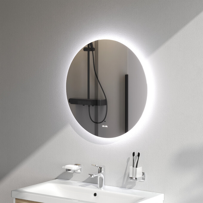 Зеркало для ванной комнаты Am.Pm X-Joy MXAMOX40601S (60 см, с LED-подсветкой, с ИК-сенсором, с диммером), Доступные размеры: 60, фото 2