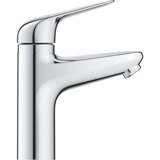 Змішувач для умивальника Grohe QuickFix Swift Child Lock M-Size Chrome 24327001 (хром, з донним клапаном), фото , изображение 2