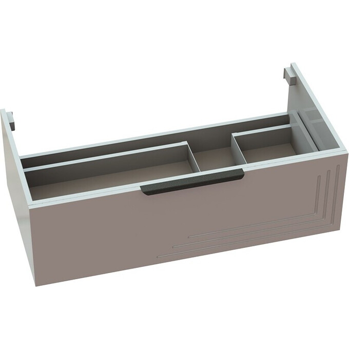 Тумба Snail Емілі з умивальником Snail Арія 1000KMF500RA100 (100 см, біла глянсова, права, підвісна), Доступні розміри: 100 x 50 R, фото , изображение 12