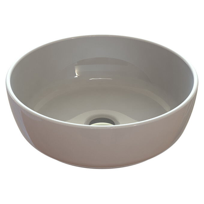 Умывальник Snail Сакура 177A100 (40 см, чаша), Цвет производителя: белый глянец, фото 6