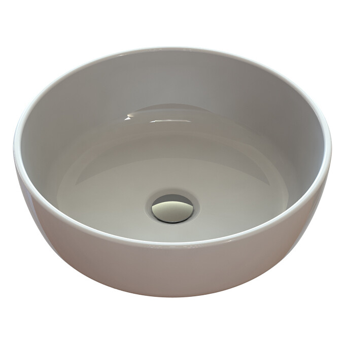 Умывальник Snail Сакура 177A100 (40 см, чаша), Цвет производителя: белый глянец, фото 7
