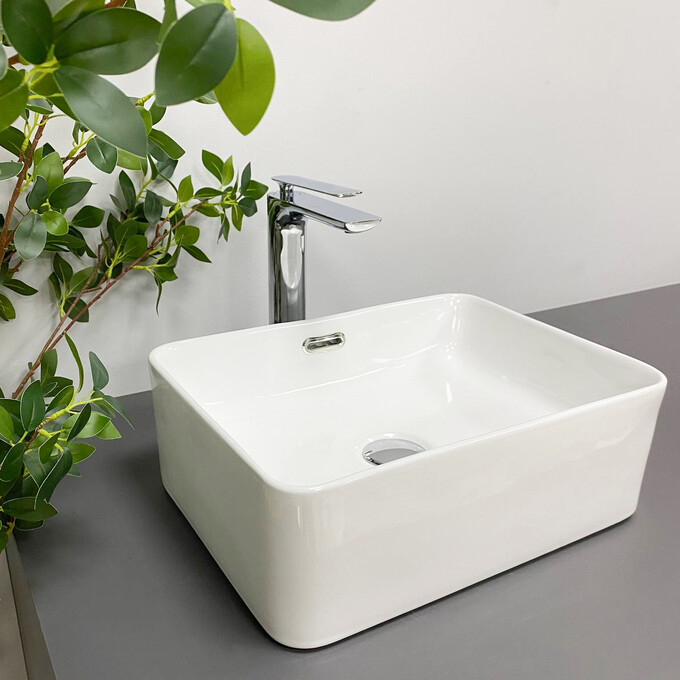 Умивальник VBI Arabba WHITE VBI-013500 (40x31 см), Доступні розміри: 40 x 31, Колір виробника: білий, фото 