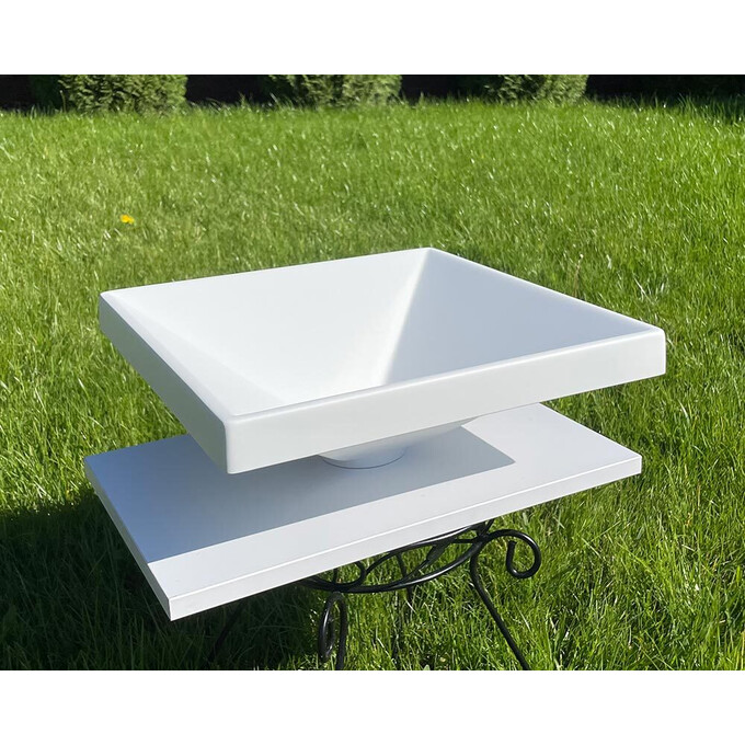 Умивальник Snail Альтаір White Matt 116A100M (40x40 см, білий матовий), Колір виробника: білий матовий, фото , изображение 6