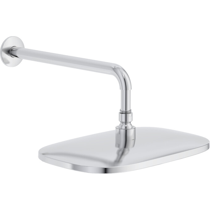 Верхній душ Volle Cascada A20Cw Cromo 1586.180401 (1 режим струменя, з кронштейном), фото , изображение 2