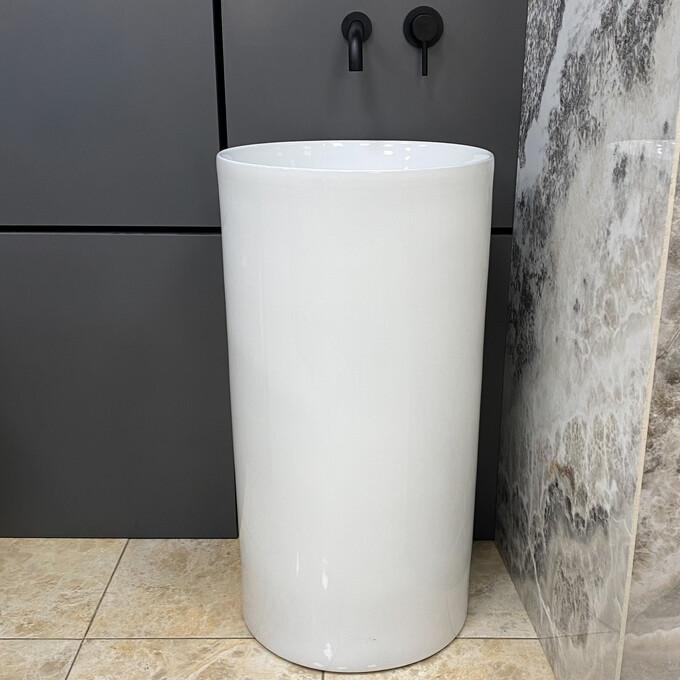 Умывальник VBI Cirella White VBI-019024 (40 см, напольный), фото 2