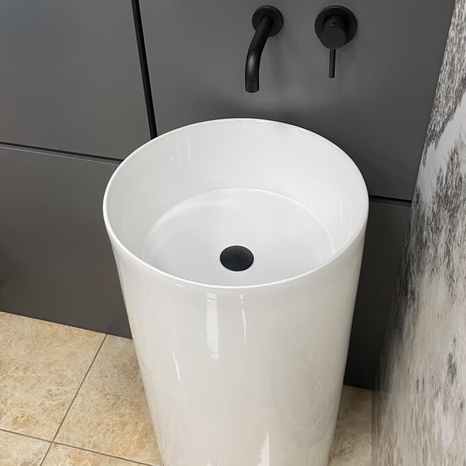 Умывальник VBI Cirella White VBI-019024 (40 см, напольный), фото 4