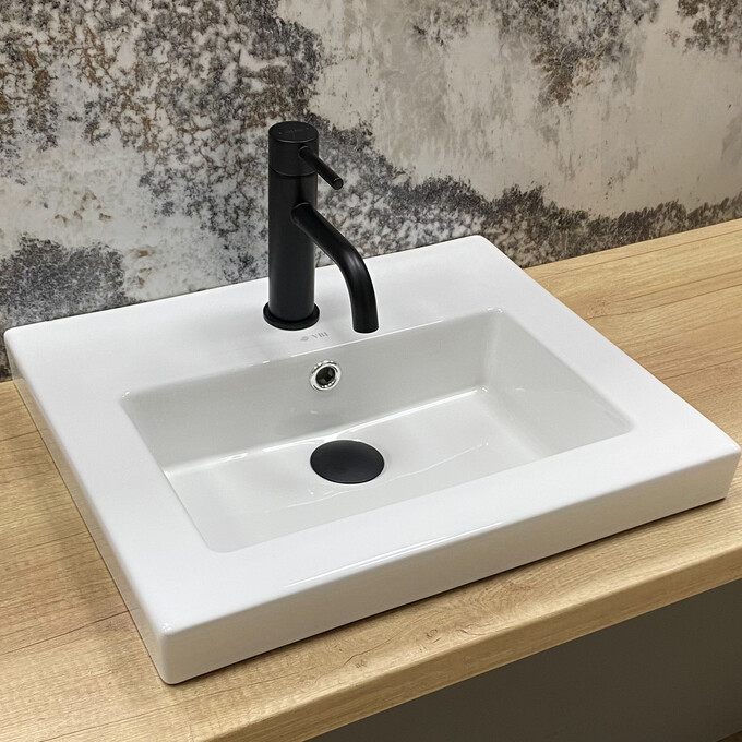 Умывальник VBI Acquaro White VBI-018057 (57х39 см), Доступные размеры: 57 x 39, фото 3