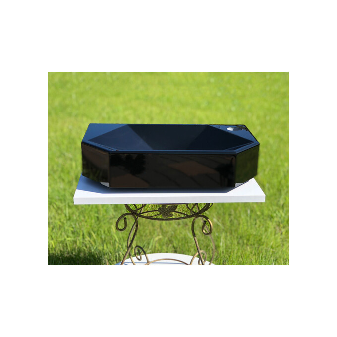 Умивальник Snail Тритон R Black Glossy 158RA200 (45x26 см, чорний глянсовий), Доступні розміри: 45 x 26 R, Колір виробника: чорний глянець, фото , изображение 2