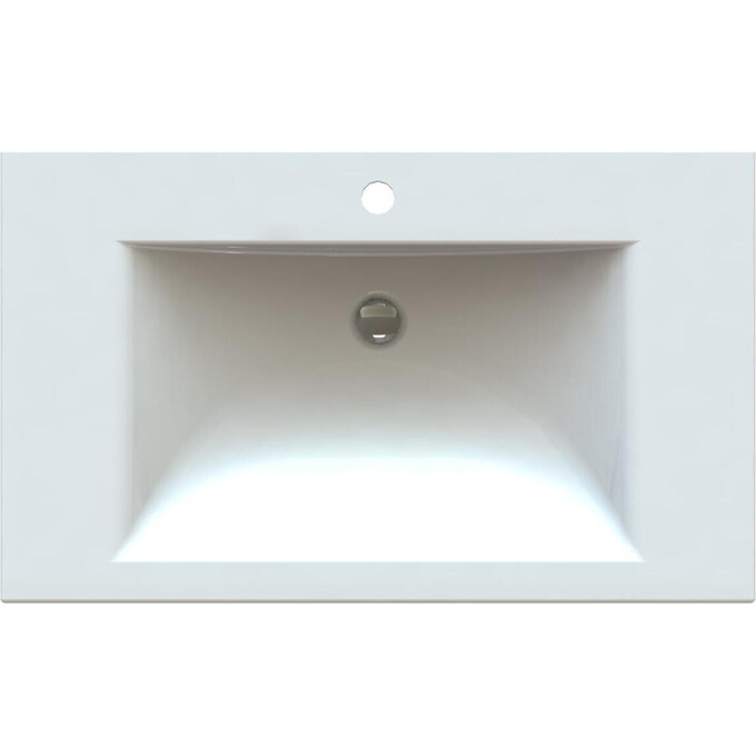 Умывальник Snail Атлант 800 White Glossy 163/800A100 (80x48 см, белый глянцевый, с крылом), Доступные размеры: 80 x 48, Цвет производителя: белый глянец, фото 9