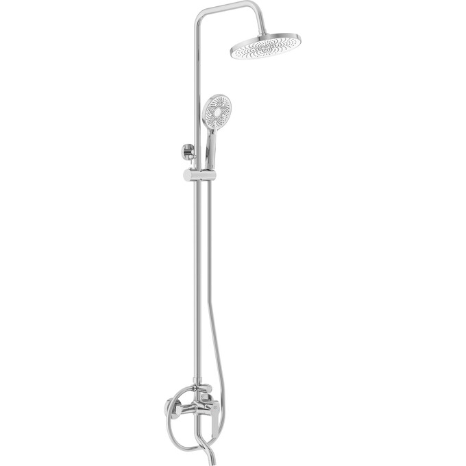 Душевая система RJ Lux P RJSP120-05CH (с изливом), фото 