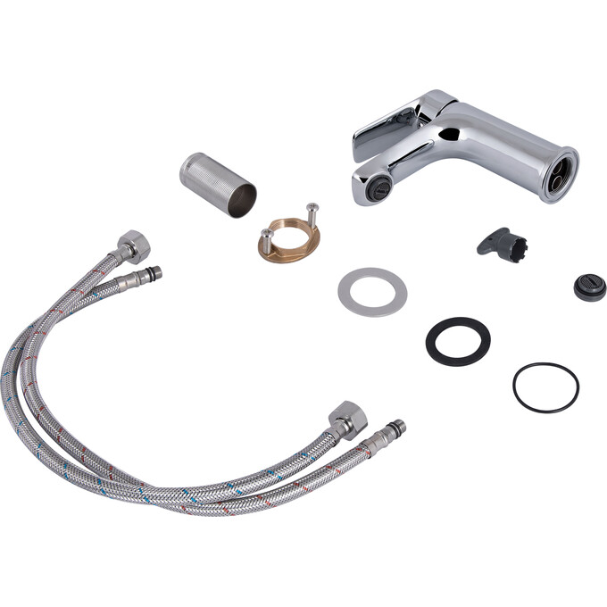 Смеситель для умывальника Qtap Leo New QTLEO270CRM45561, фото 3