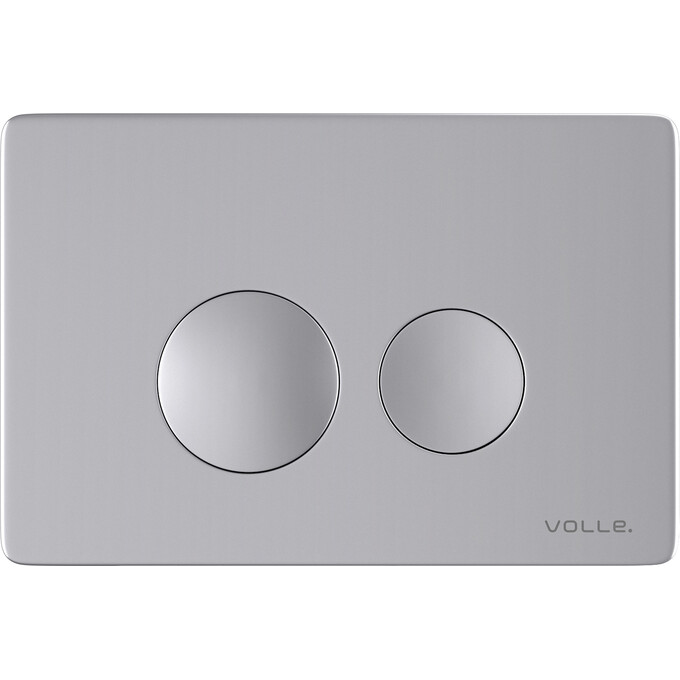 Кнопка смыва Volle Viso Ola De La Cromo 2230.010113 (хром матовый), Цвет производителя: хром матовый, фото 