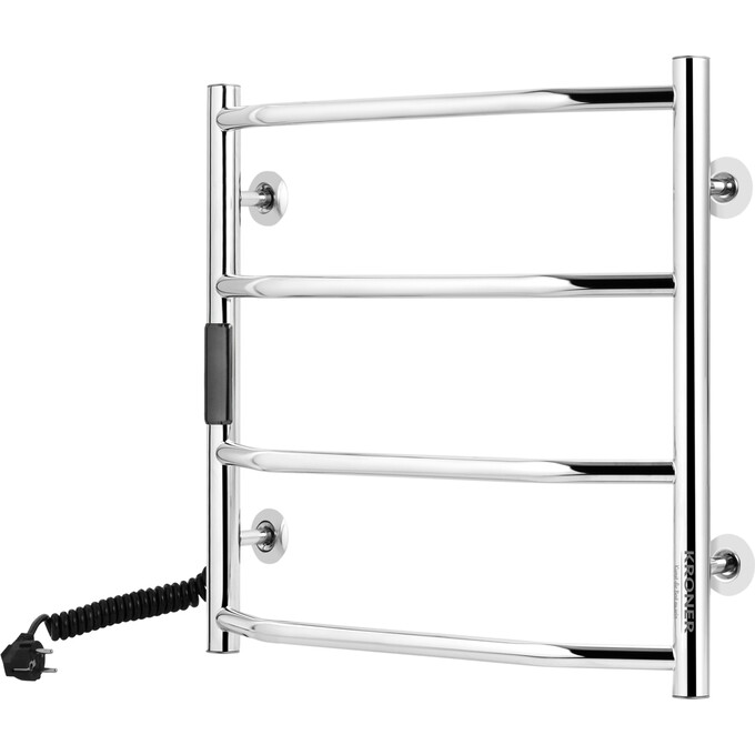 Електрична рушникосушарка Kroner KRP Diva DV-EL50x50-4 (500x500, ліва, сенсорна), Доступні розміри: 500 x 500, Підключення рушникосушарки: ліве, фото 