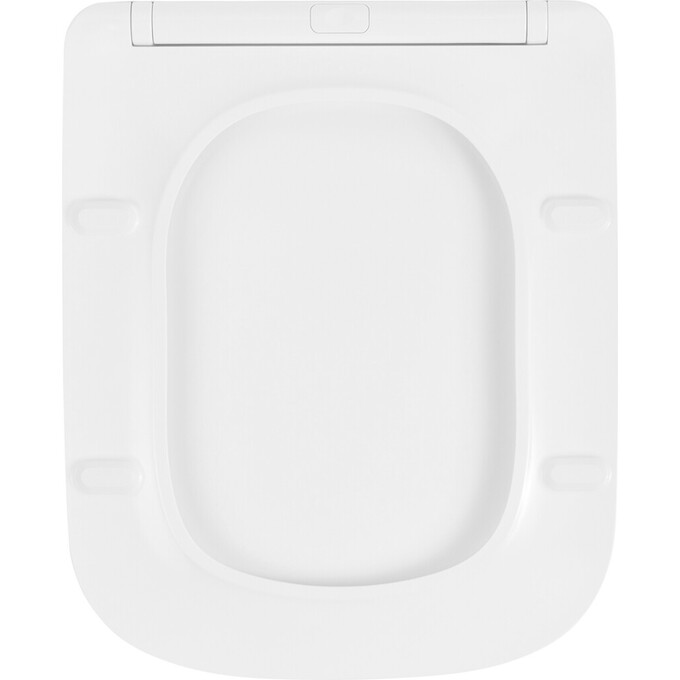 Комплект унитаз с инсталляцией 4 в 1: подвесной унитаз с сиденьем Kroner Eifel Tornado WHI483429 + инсталляция Grohe Rapid Solido 38971000 + клавиша смыва Grohe Even 389662430 + крепление к стене, фото 9