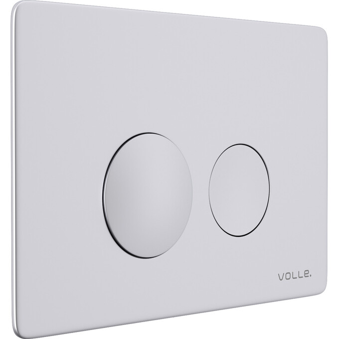 Кнопка смыва Volle Viso Ola De La Cromo 2230.010113 (хром матовый), Цвет производителя: хром матовый, фото 2
