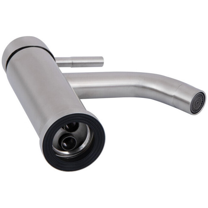 Комплект 2 в 1 LDARI0011FNKS4609149085: душова система Lidz Aria 1120 Nickel LDARI1120NKS46112 + змішувач для умивальника Lidz Aria 0011F LDARI0011FNKS46091, фото , изображение 9