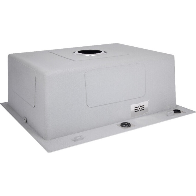 Мойка для кухни Lidz Handmade H6050H Decor Honeycomb LDH6050DEC4837049128 (60x50 см, декор, 2.5/0.5 мм, с корзиной, сифоном и дозатором), Доступные размеры: 60 x 50, Цвет производителя: нержавейка, Тип поверхности: декор (рифленая), фото 4