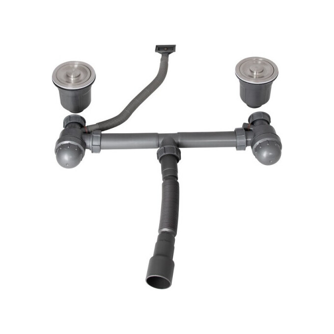 Мийка для кухні Lidz Handmade H7843 Brushed Black PVD LDH7843BPVD4558647532 (78x43 см, брошована чорна, 3.0/1.0 мм, з кошиком, сифоном та дозатором), Колір виробника: фарбований чорний, Тип поверхні: brash (брашированная, матовая), фото , изображение 20