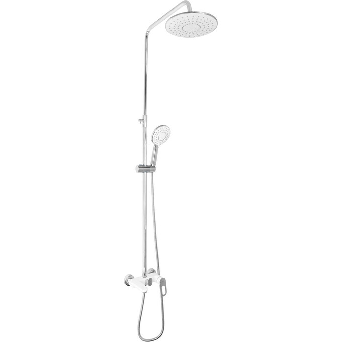 Комплект 2 в 1 LLSC9090SATMIDFR2SET48316: душова кабіна 90x90 см Lidz Latwa SC90x90.SAT.MID.FR з піддоном Kapielka ST90x90x26 + душова система Lidz Latwa 1030 White/Chrome LDLAT1030WHI45427, фото , изображение 12