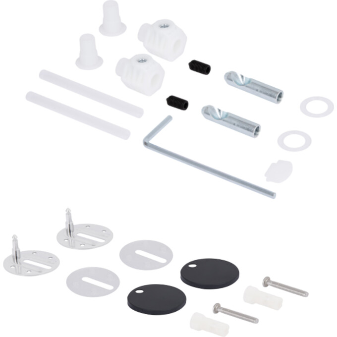 Комплект 2 в 1 QT13332381АSMB47628: безобідковий підвісний унітаз Qtap Robin New Ultra Quiet QT13332381АSMB + біде підвісне Qtap Robin QT1355046FMB, фото , изображение 19