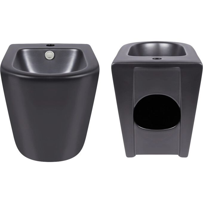 Комплект 2 в 1 QT13226083AMB47928: безободковый унитаз-компакт Qtap Robin Ultra Quiet QT13226083AMB + биде напольное Qtap Robin QT13442141CMB, фото 8