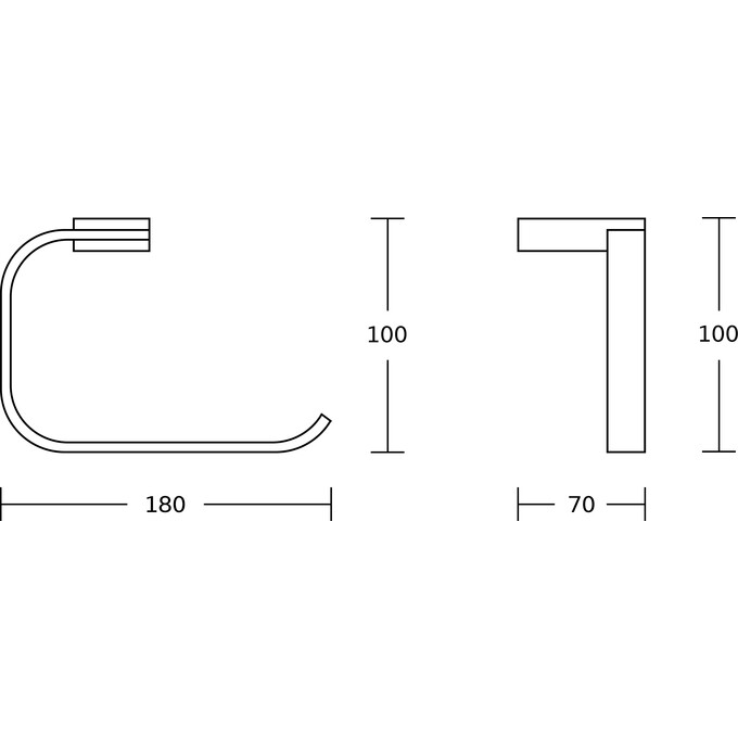 Держатель для туалетной бумаги VBI Neptune Gold VBI-040511GL (золото), Цвет производителя: золото, фото 2