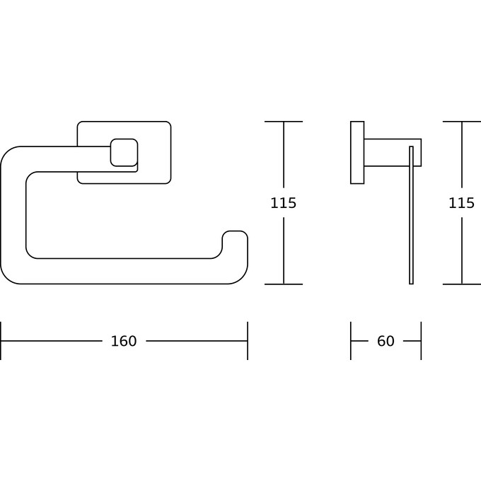 Держатель для туалетной бумаги VBI Mars Gold VBI-040111GL (золото), Цвет производителя: золото, фото 2