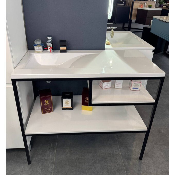 Умывальник-столешница Snail Феникс L 159LA100 (100x50 см, с крылом), Доступные размеры: 100 x 50 L, фото 2