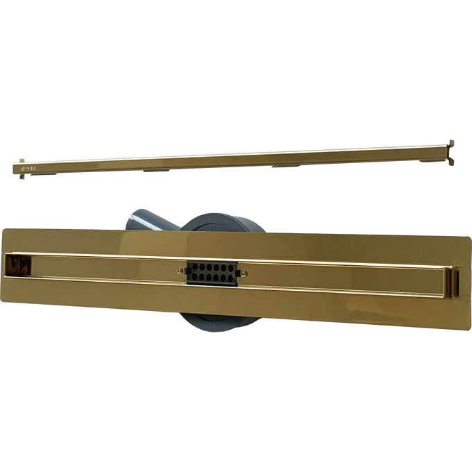 Душевой трап VBI Fort Slim 60 Gold VBI-060206GL (60 см, золото), Цвет производителя: золото, Доступные размеры: 60, фото 2