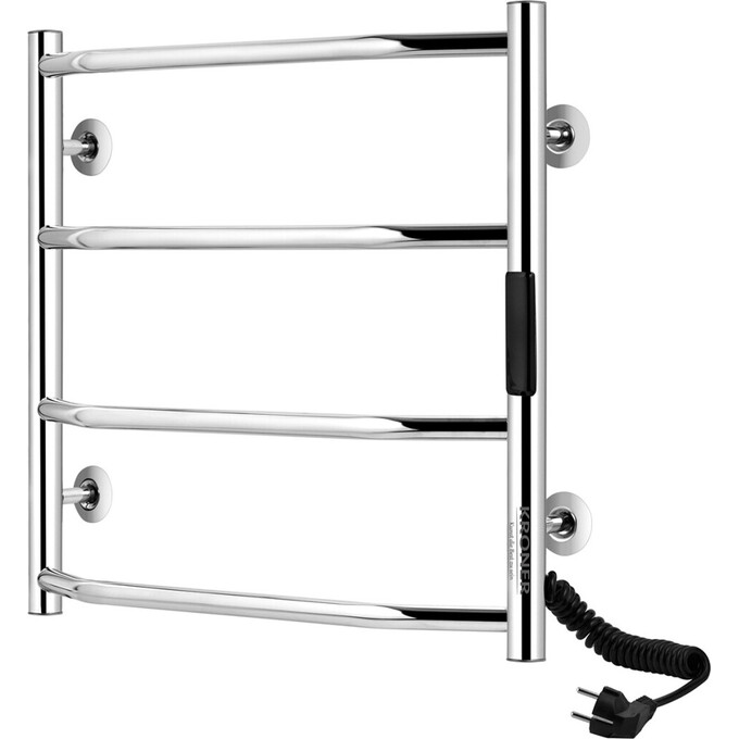 Электрический полотенцесушитель Kroner KRP Diva DV-ER50x50-4 (500x500, правый, сенсорный), Доступные размеры: 500 x 500, Подключение полотенцесушителя: правое, фото 