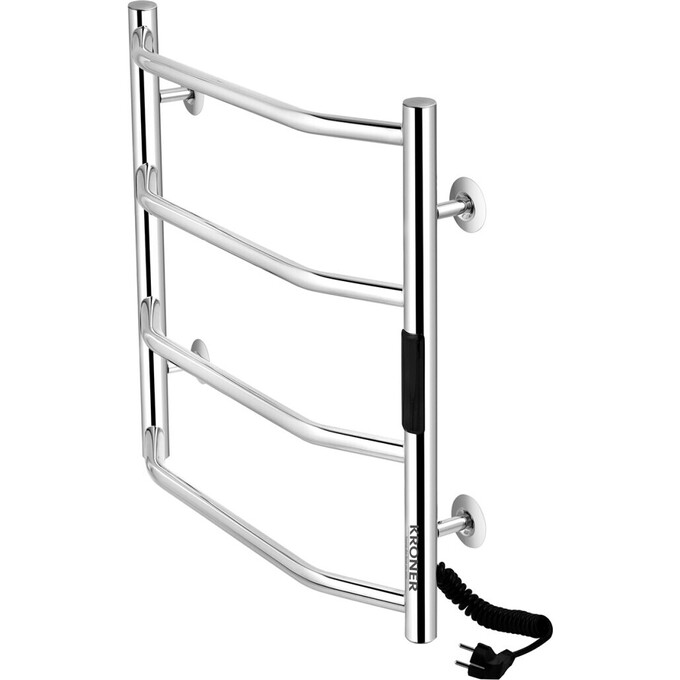Электрический полотенцесушитель Kroner KRP Diva DV-ER50x50-4 (500x500, правый, сенсорный), Доступные размеры: 500 x 500, Подключение полотенцесушителя: правое, фото 2
