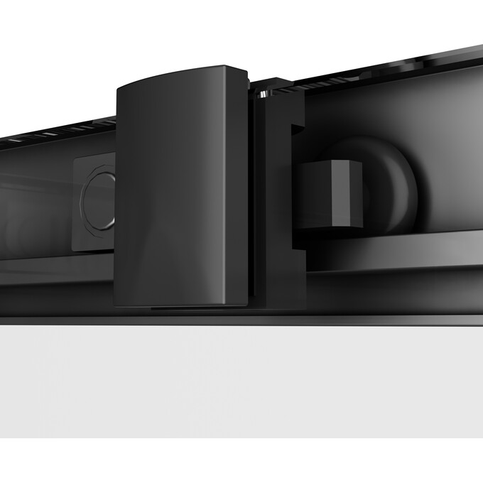 Душова кабіна Am.Pm Gem Square Slide W90UG-403-100100BT (100x100 см, прозоре скло, профіль чорний матовий), Доступні розміри: 100 x 100, Колір виробника: чорний матовий, фото , изображение 8