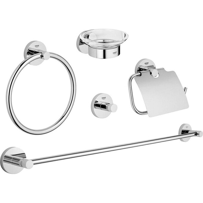 Набор аксессуаров 5 в 1 Grohe Essentials 40344001, фото 