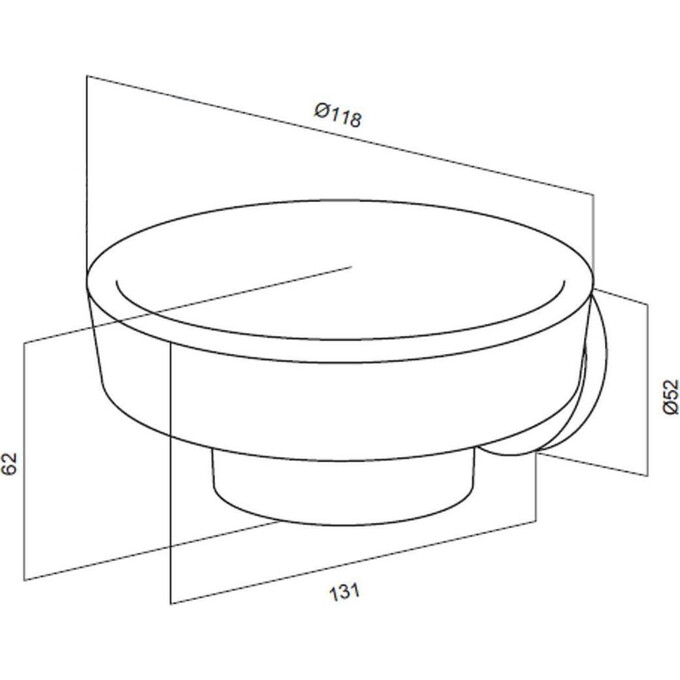 Мильниця Am.Pm Bliss A5534264, фото , изображение 2