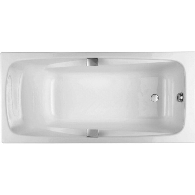 Ванна чугунная с ручками прямоугольная Jacob Delafon Repos E2903-00, фото 