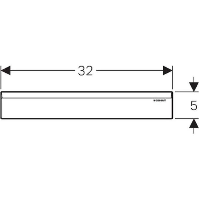Ґрати дренажного каналу Geberit 154.335.21.1, фото , изображение 2