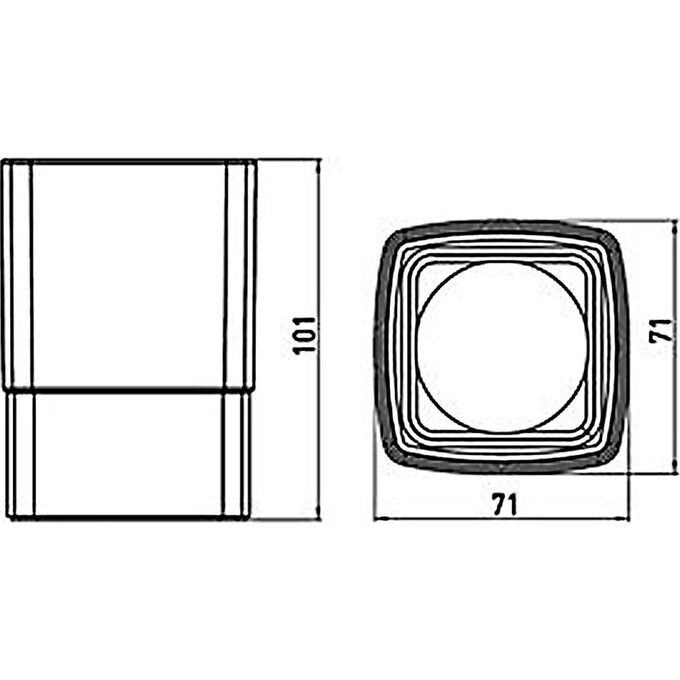 Стакан Emco Loft 0520 001 01, фото 2