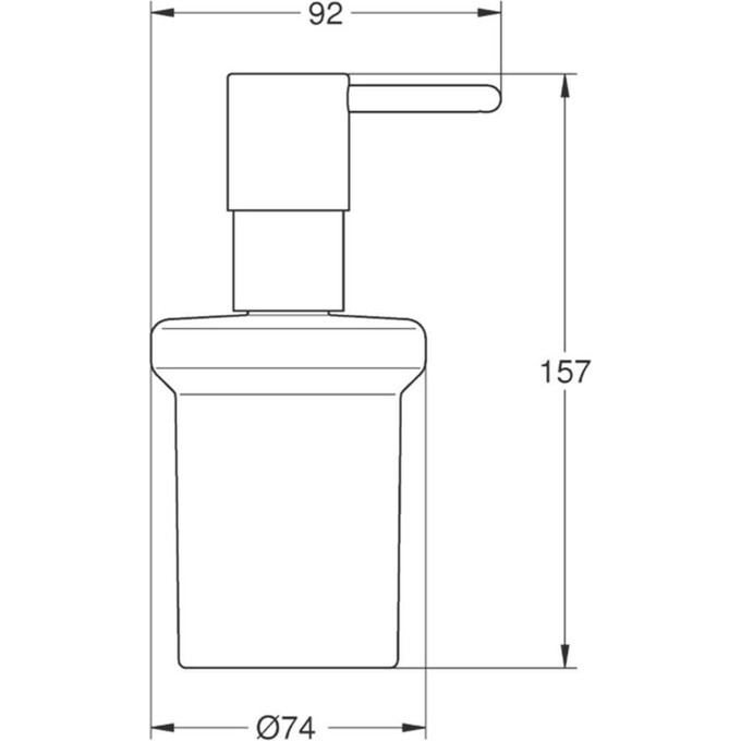 Дозатор для мыла Grohe Essentials 40394001, фото 4