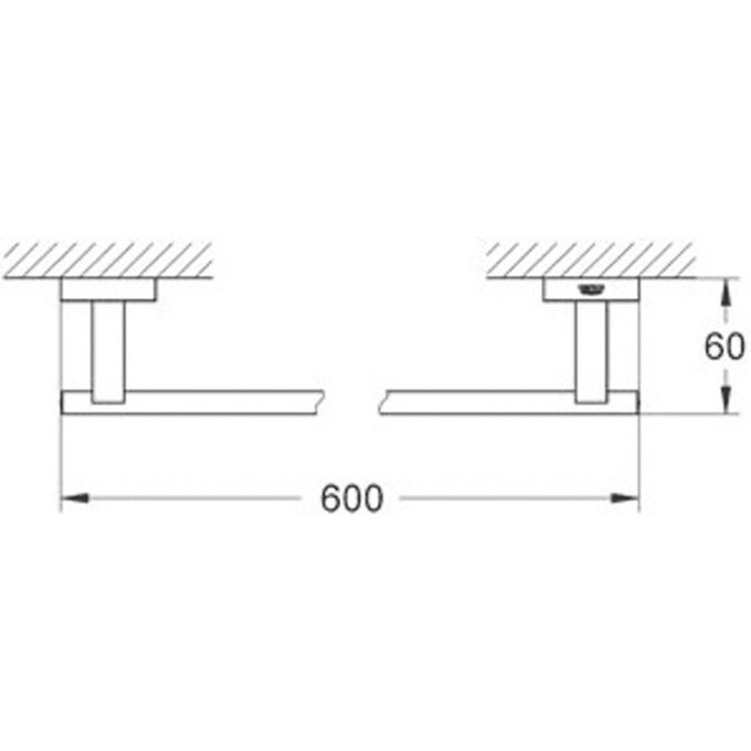 Рушникотримач Grohe Essentials 40509001, фото , изображение 2
