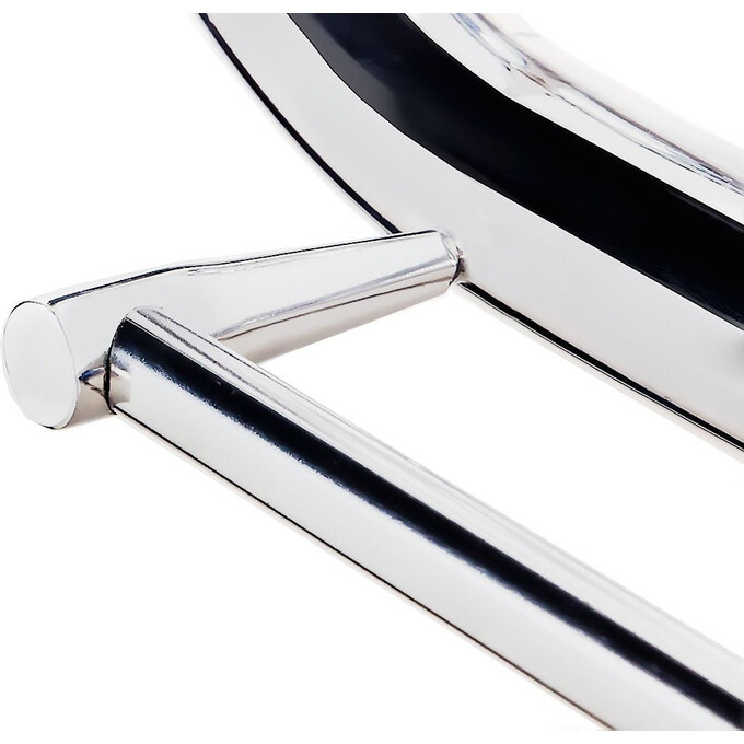 Водяной полотенцесушитель Mario Змейка ∅30 1.1.3100.05.P (4820111350582, 530x500, хром/сатин/белый глянец/черный матовый/графит/золото/бронза, с полкой), фото 3